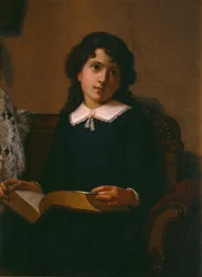 Portret młodej dziewczyny